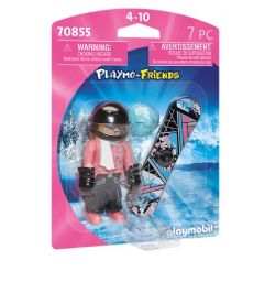 *** PLAYMOBIL FRIENDS - SNOWBOARDEUSE #70855
